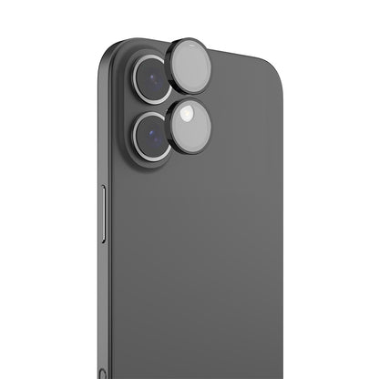 Apple iPhone 16 Raptic Armour Serisi Kamera Lens Koruyucu Şeffaf