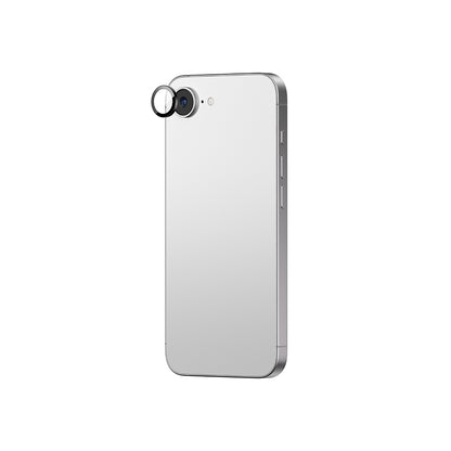 Apple iPhone 16E Amazingthing Anti Reflective Kamera Lens Koruyucu + Kolay Uygulama Aparatlı Siyah