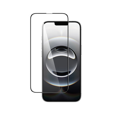 Apple iPhone 16E Amazingthing Radix Parmak İzi Bırakmayan Temperli Cam Ekran Koruyucu Siyah