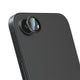 Apple iPhone 16E CaseWorld Alloy Serisi Oleofobik Anti Reflective Kamera Lens Koruyucu Siyah