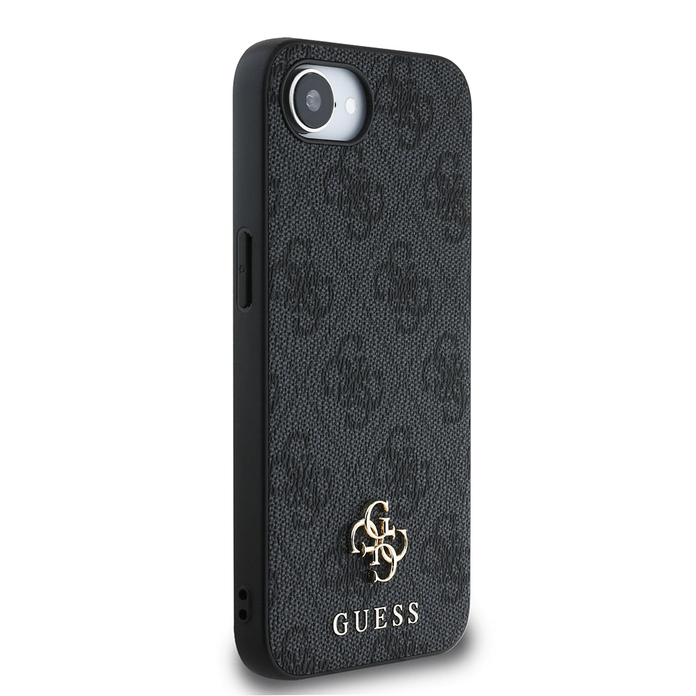 Apple iPhone 16E Kılıf Guess Orjinal Lisanslı M-safe Şarj Özellikli Small 4G Classic Kapak Pembe