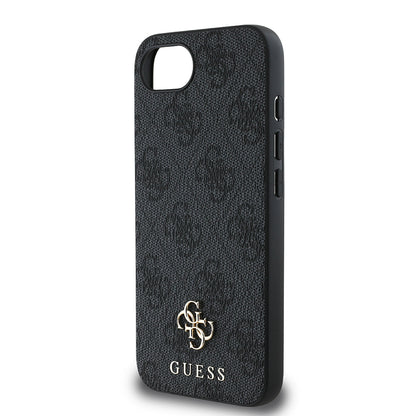 Apple iPhone 16E Kılıf Guess Orjinal Lisanslı M-safe Şarj Özellikli Small 4G Classic Kapak Pembe