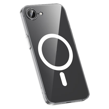 Apple iPhone 16E Kılıf M-safe Şarj Özellikli Benks Crystal Serisi Şeffaf Kapak Şeffaf