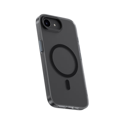 Apple iPhone 16E Kılıf M-safe Şarj Özellikli Benks Lucid Armor Kapak Siyah