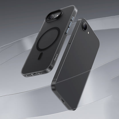 Apple iPhone 16E Kılıf M-safe Şarj Özellikli Benks Lucid Armor Kapak Siyah