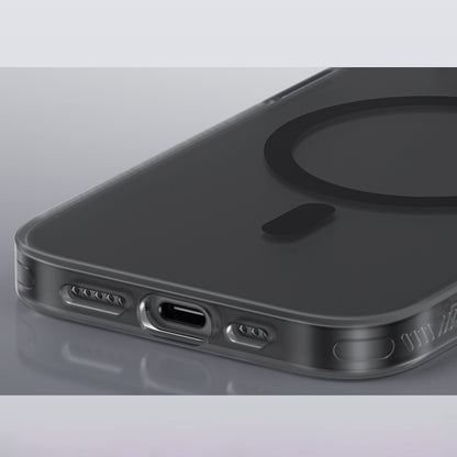 Apple iPhone 16E Kılıf M-safe Şarj Özellikli Benks Lucid Armor Kapak Siyah