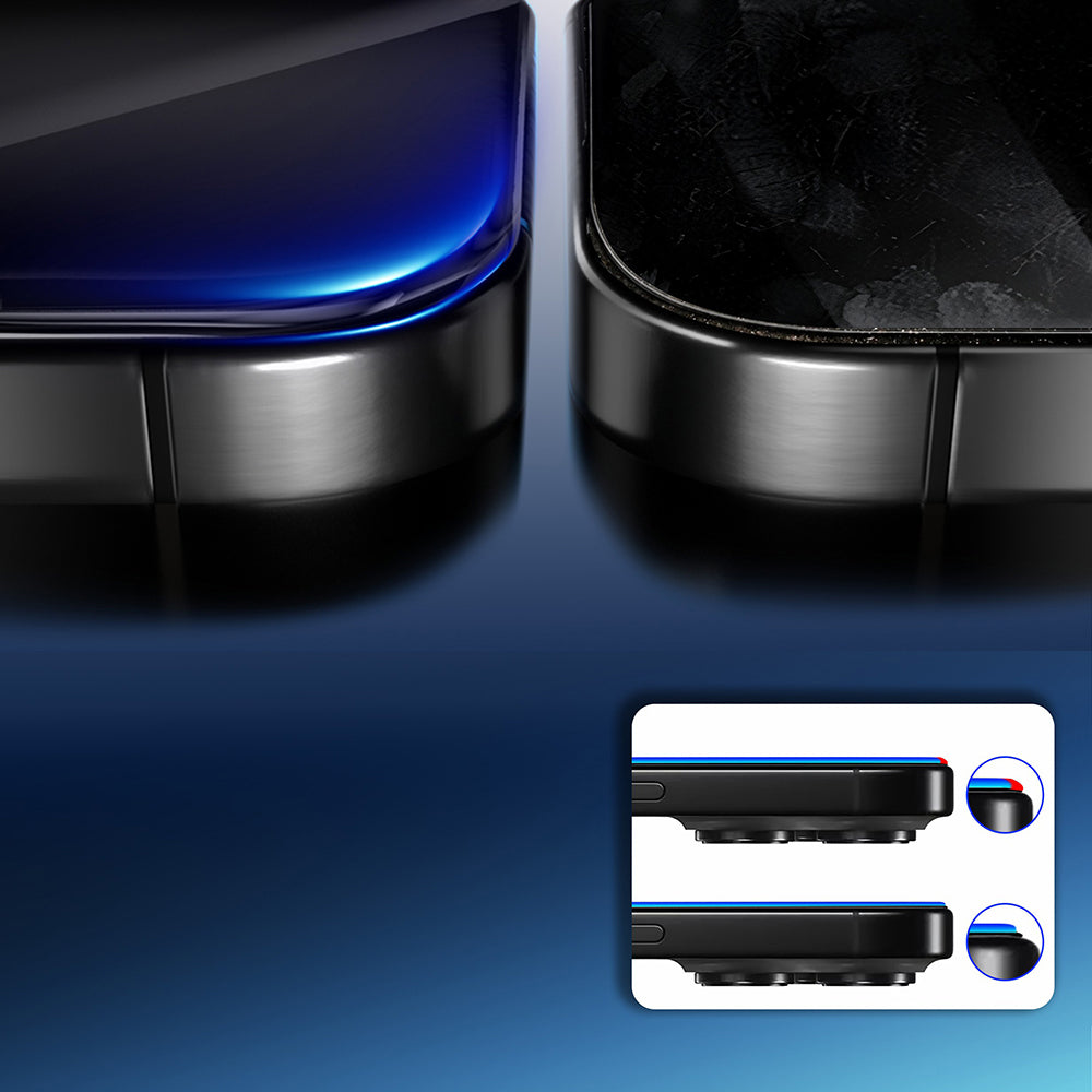 Apple iPhone 16E Mohseven Safir Coating HD Temperli Cam Ekran Koruyucu Şeffaf