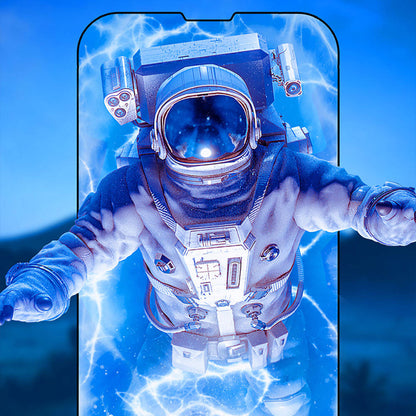 Apple iPhone 16E Recci RSP-A10 HD Temperli Cam Ekran Koruyucu + Kolay Uygulama Aparatlı Siyah