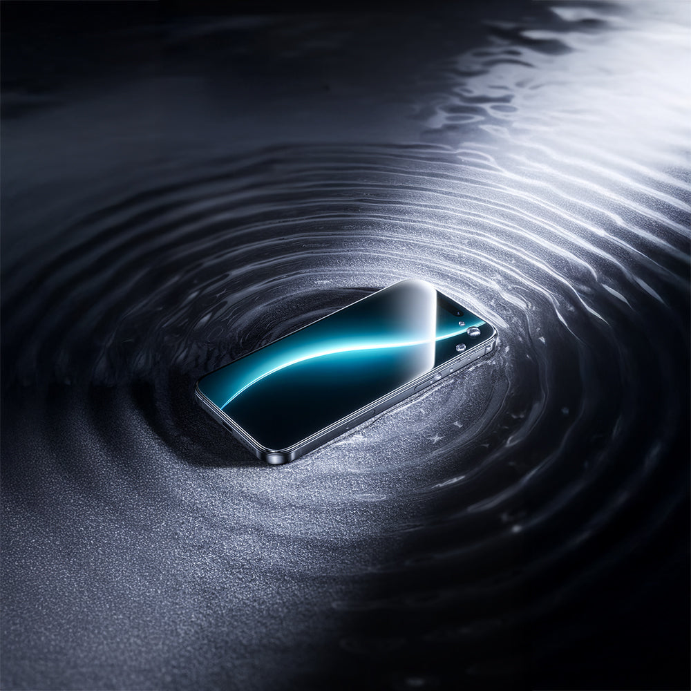 Apple iPhone 17 Air Benks Glass Warrior Privacy HD Cam Ekran Koruyucu + Kolay Uygulama Aparatlı Siyah