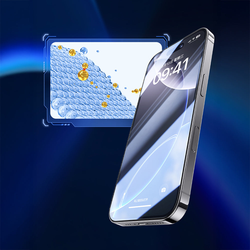 Apple iPhone 17 Air Benks JoyTouch Mat Oyun Ekran Koruyucu + Kolay Uygulama Aparatı Şeffaf