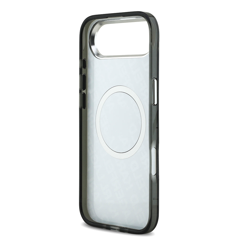 Apple iPhone 17 Air Kılıf Karl Lagerfeld Orjinal Lisanslı IML Baskılı KL Heads Kapak Siyah