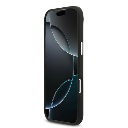 Apple iPhone 17 Air Kılıf Karl Lagerfeld Orjinal Lisanslı Metal Logolu K&C Heads Pin Kapak Gri