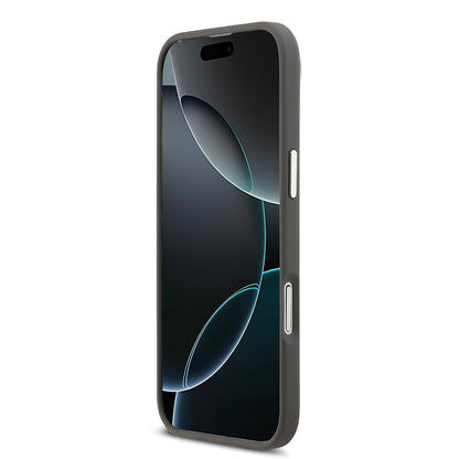 Apple iPhone 17 Air Kılıf Karl Lagerfeld Orjinal Lisanslı Metal Logolu K&C Heads Pin Kapak Siyah