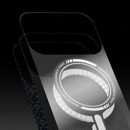 Apple iPhone 17 Air Kılıf M-Safe Şarj Özellikli Benks ArmorAir ArmorGrid Serisi Kevlar Kapak Mavi