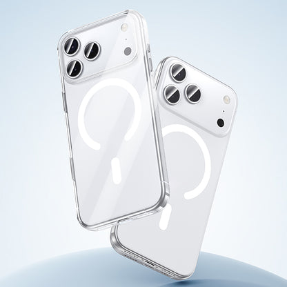 Apple iPhone 17 Air Kılıf M-safe Şarj Özellikli Benks Crystal Serisi Şeffaf Kapak Şeffaf