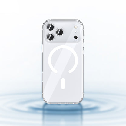 Apple iPhone 17 Air Kılıf M-safe Şarj Özellikli Benks Crystal Serisi Şeffaf Kapak Şeffaf