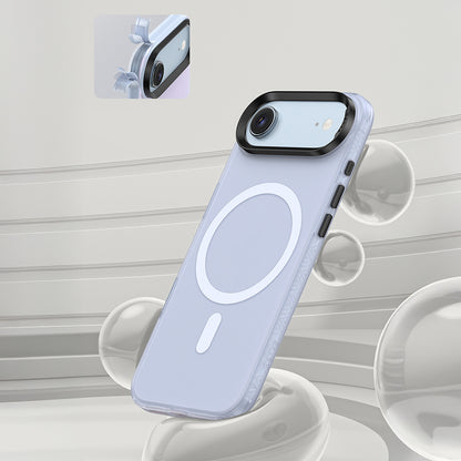 Apple iPhone 17 Air Kılıf M-safe Şarj Özellikli Benks Lucid Armor Kapak Beyaz