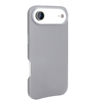 Apple iPhone 17 Air Kılıf M-safe Şarj Özellikli PU Deri Görünümlü Zore Kupra Kapak Pembe