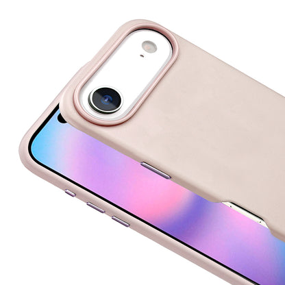 Apple iPhone 17 Air Kılıf M-safe Şarj Özellikli PU Deri Görünümlü Zore Kupra Kapak Siyah