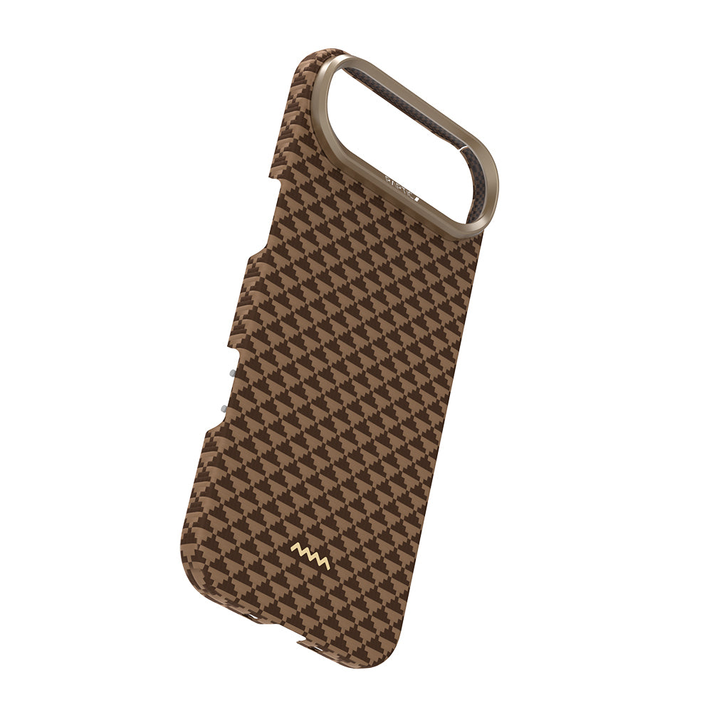 Apple iPhone 17 Air Kılıf M-safe Şarj Özellikli Raptic Aramid Skin Origin Serisi Kapak Lacivert