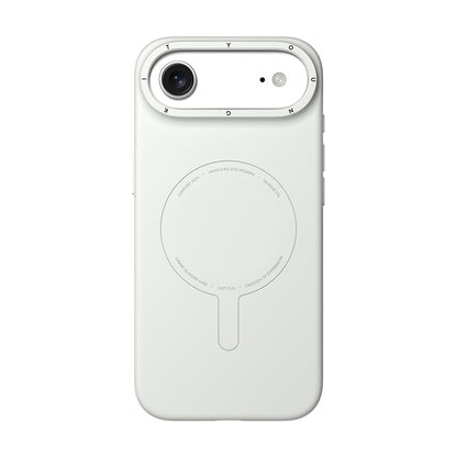 Apple iPhone 17 Air Kılıf M-Safe Şarj Özellikli Youngkit Morandi Serisi Kapak Gri