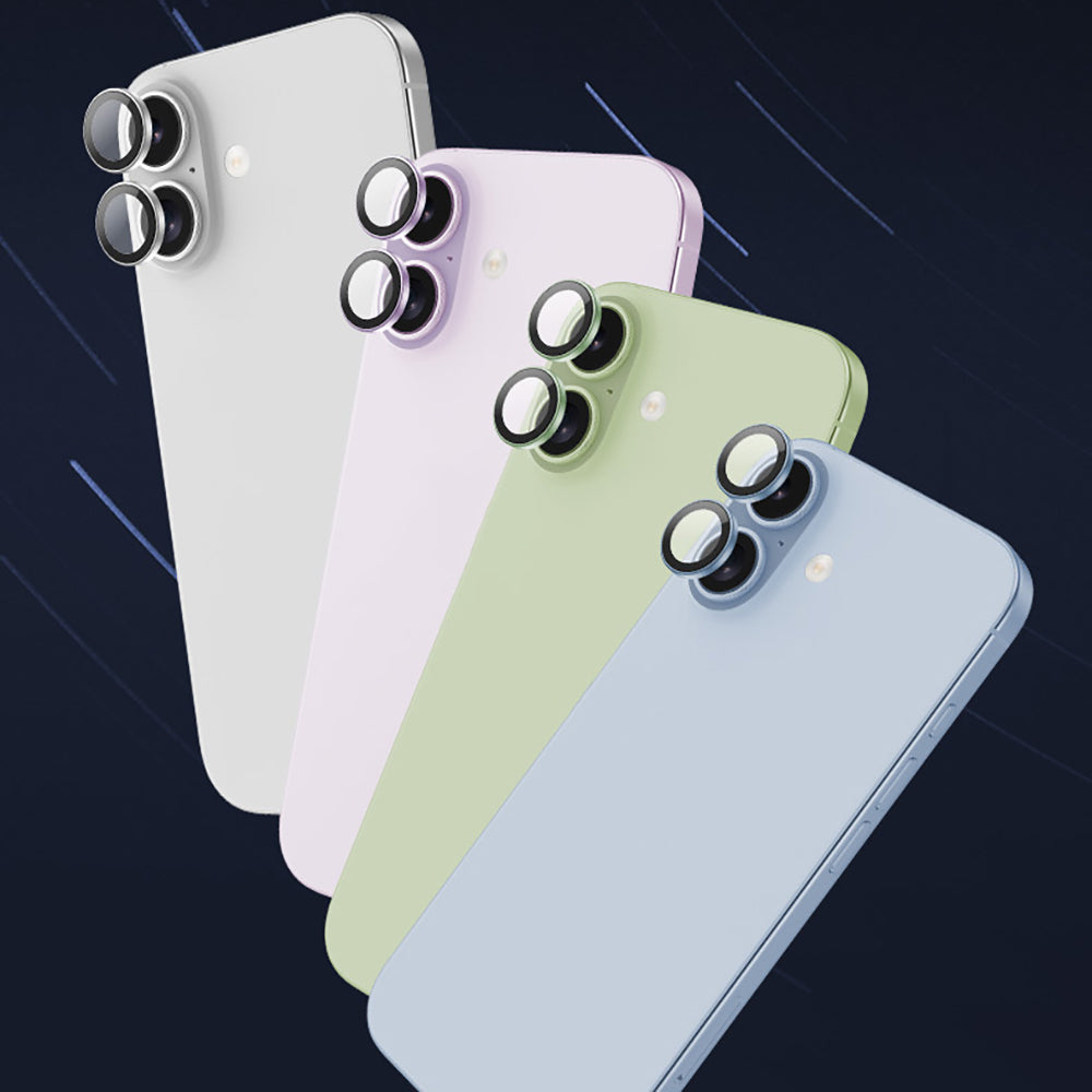 Apple iPhone 17 Benks DR Safir Kamera Lens Koruyucu Gümüş