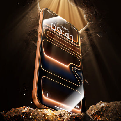 Apple iPhone 17 Benks Glass Warrior 2.0 AR-EZFita Cam Ekran Koruyucu + Kolay Uygulama Aparatı Şeffaf