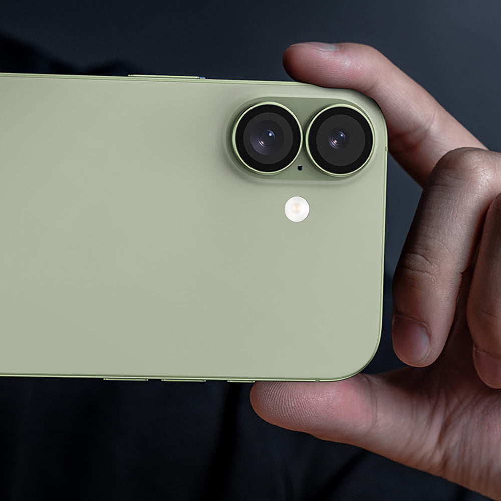 Apple iPhone 17 Benks Glass Warrior Cam Kamera Lens Koruyucu Açık Mavi