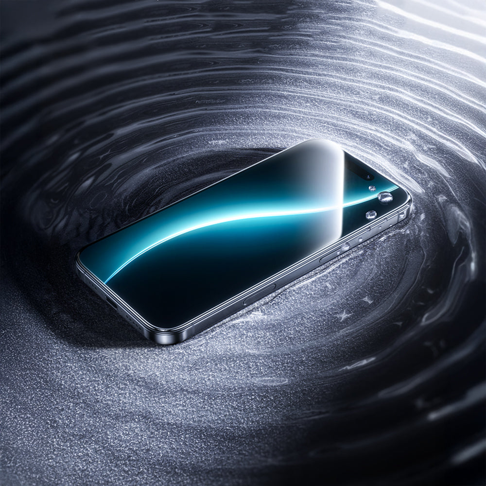 Apple iPhone 17 Hidrofobik Ve Oleofobik Özellikli Benks 0.3mm Privacy Air Shield Ekran Koruyucu 10'lu Paket Siyah