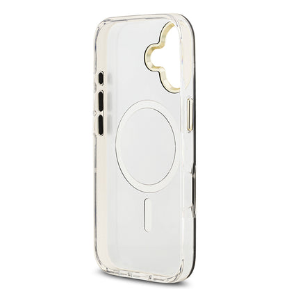 Apple iPhone 17 Kılıf Guess Orjinal Lisanslı Metal Kamera Çerçeveli Simli Aynalı Kapak Gümüş