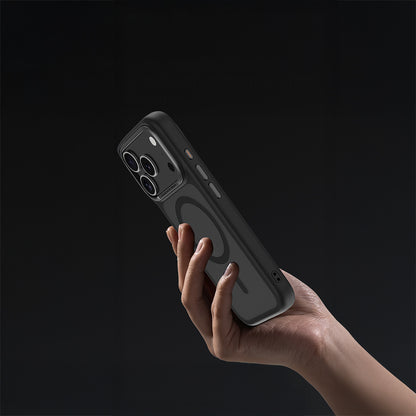 Apple iPhone 17 Kılıf M-safe Şarj Özellikli Benks Mist Protective Kapak Açık Yeşil