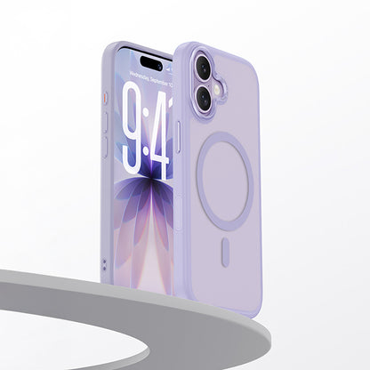 Apple iPhone 17 Kılıf M-safe Şarj Özellikli Benks Mist Protective Kapak Beyaz