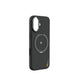 Apple iPhone 17 Kılıf M-safe Şarj Özellikli Metal Standlı Lenyes CK225 Kevlar Kapak