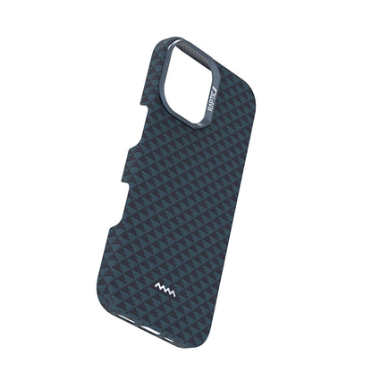 Apple iPhone 17 Kılıf M-safe Şarj Özellikli Raptic Aramid Skin Origin Serisi Kapak Kırmızı