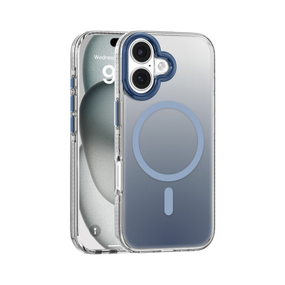 Apple iPhone 17 Kılıf M-safe Şarj Özellikli Sararmaya Karşı Dayanıklı Mutural Icesense Serisi Kapak Mor