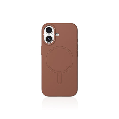 Apple iPhone 17 Kılıf M-Safe Şarj Özellikli Youngkit Morandi Serisi Kapak