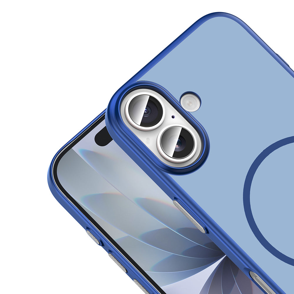 Apple iPhone 17 Kılıf M-Safe Şarj Özellikli Zore Lora PC Kapak