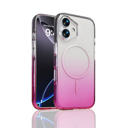 Apple iPhone 17 Kılıf M-Safe Şarj Özellikli Zore Septik Silikon Kapak Turuncu