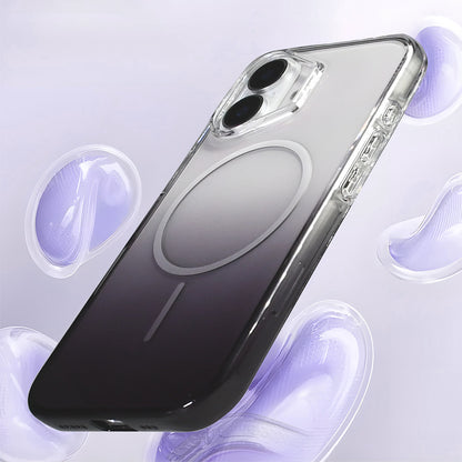 Apple iPhone 17 Kılıf M-Safe Şarj Özellikli Zore Septik Silikon Kapak Siyah