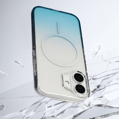 Apple iPhone 17 Kılıf M-Safe Şarj Özellikli Zore Septik Silikon Kapak Turuncu