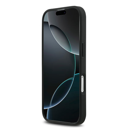 Apple iPhone 17 Kılıf Mercedes Benz Orjinal Lisanslı M-safe Şarj Özellikli Hakiki Deri Nostaljik Yıldız Dizayn Kapak Siyah