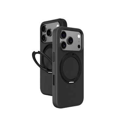 Apple iPhone 17 Pro Amazingthing Cloudie MagSpin 360 Derece Standlı M-Safe Kılıf Gri