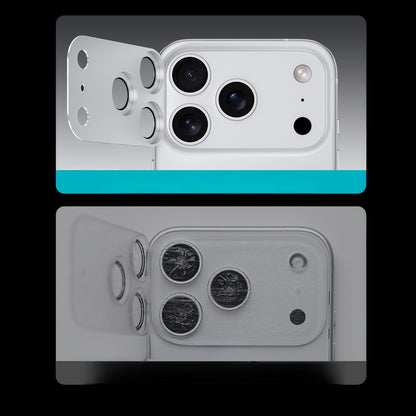 Apple iPhone 17 Pro Benks Glass Warrior Anti Reflective Metal Kamera Lens Koruyucu Beyaz