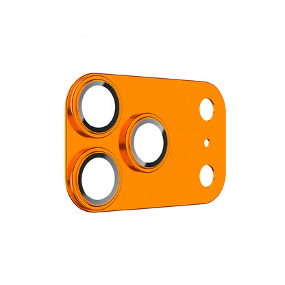 Apple iPhone 17 Pro Benks Glass Warrior Anti Reflective Metal Kamera Lens Koruyucu Turuncu