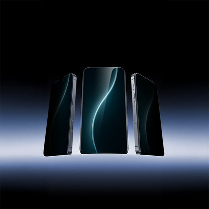 Apple iPhone 17 Pro Benks Glass Warrior Privacy HD Cam Ekran Koruyucu + Kolay Uygulama Aparatlı Siyah