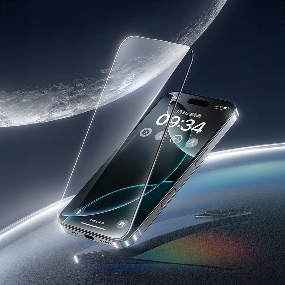 Apple iPhone 17 Pro Benks JoyTouch Mat Oyun Ekran Koruyucu + Kolay Uygulama Aparatı Şeffaf