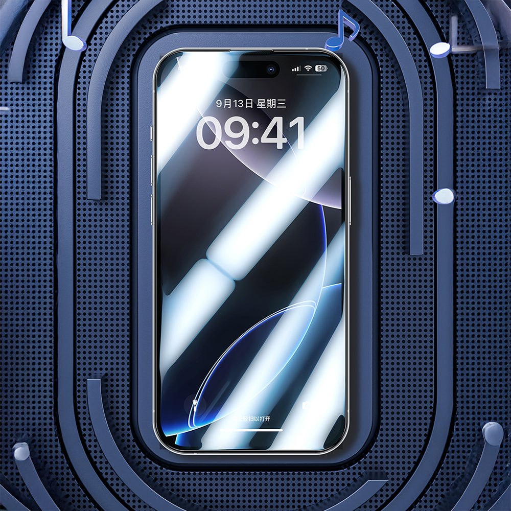 Apple iPhone 17 Pro Benks JoyTouch Mat Oyun Ekran Koruyucu + Kolay Uygulama Aparatı Şeffaf