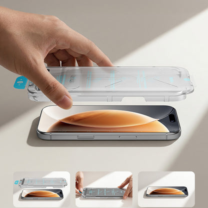 Apple iPhone 17 Pro Benks OmniWarrior Privacy Cam Ekran Koruyucu + Kolay Uygulama Aparatlı