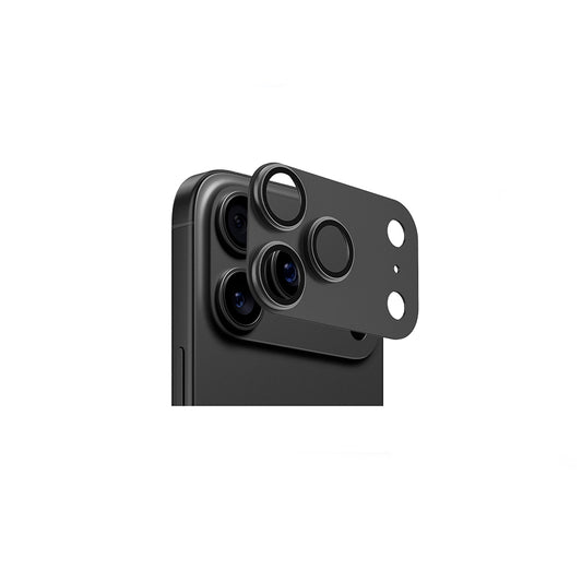 Apple iPhone 17 Pro Go Des FC007 Titanyum Serisi Anti Reflective Kamera Lens Koruyucu