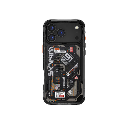 Apple iPhone 17 Pro Kılıf Desenli Airbag Tasarımlı Skinarma Spectra Kapak Beyaz